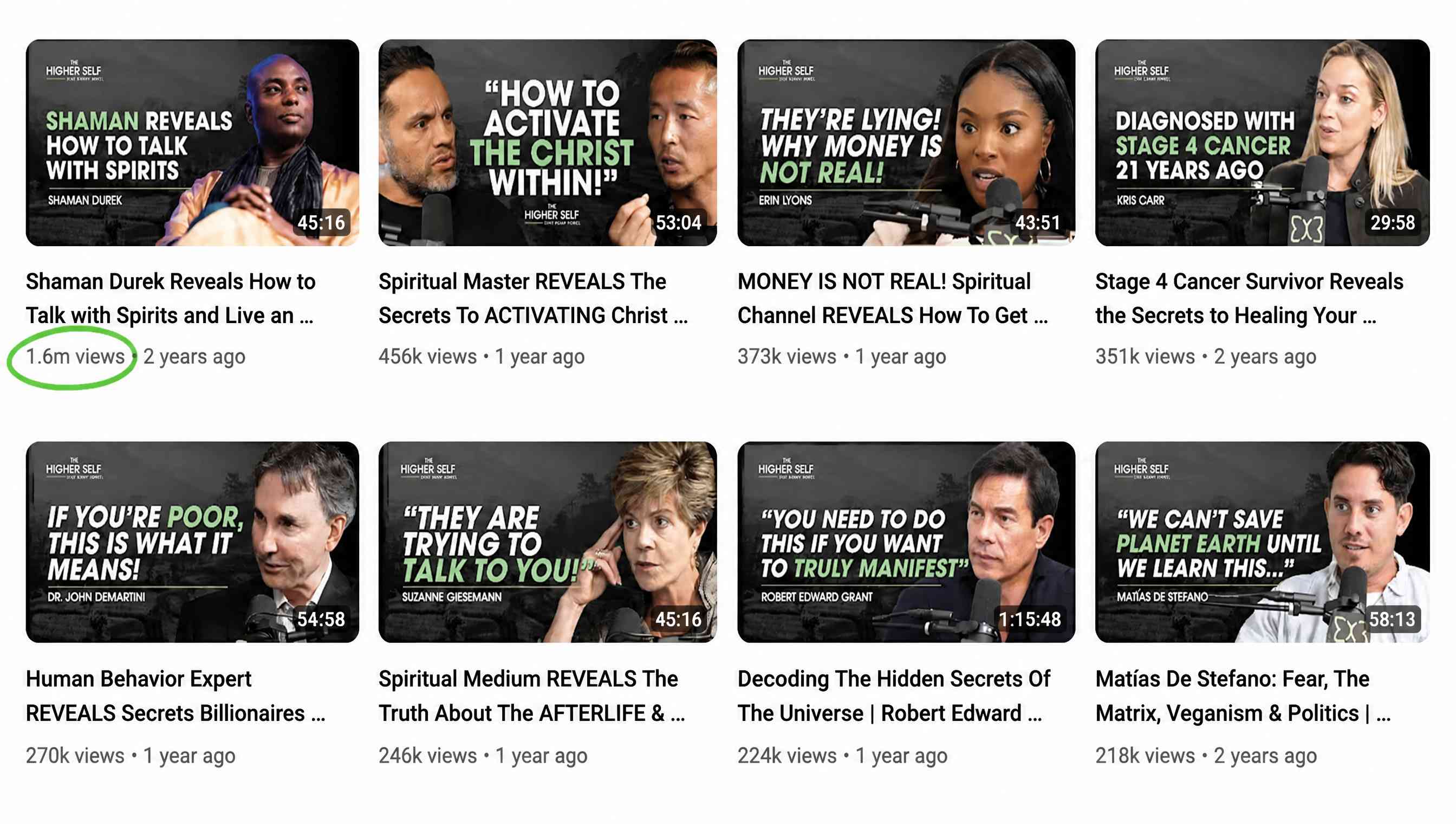Podcast clips with millions of views